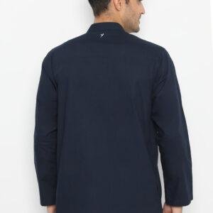 Jobb Haikal Baju Koko Tradisional Pria  Lengan panjang Navy