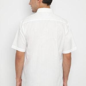 Jobb Hampton Kemeja Pria Lengan Pendek Regular Fit Putih