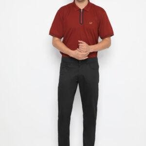 Jack Nicklaus Bond Celana Panjang Pria Slim Fit Hitam