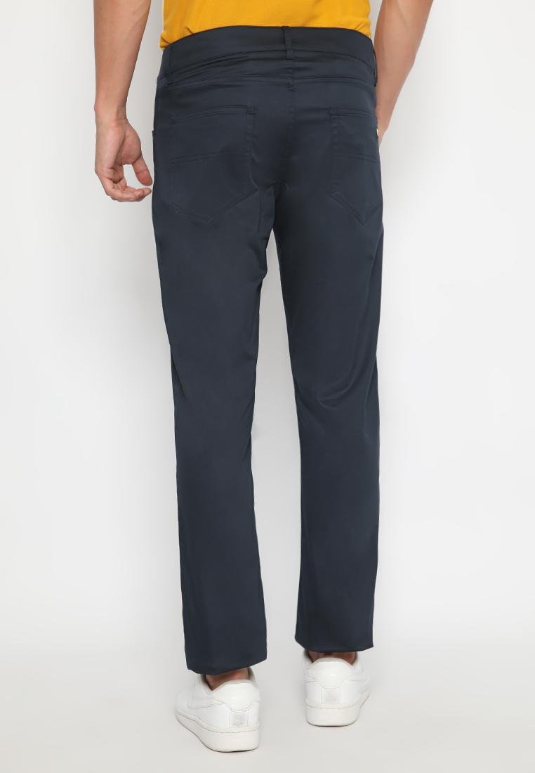 Jack Nicklaus Bond Celana Panjang Pria Slim Fit Navy - Image 3