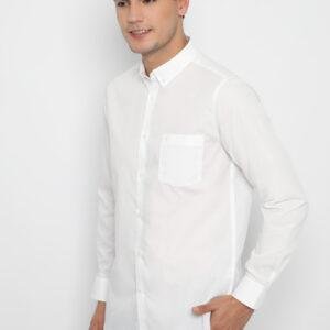 Jobb Cambria Kemeja Pria Lengan Panjang Slim Fit Putih