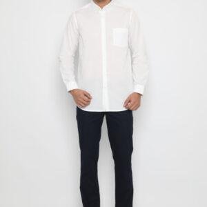 Jobb Cambria Kemeja Pria Lengan Panjang Slim Fit Putih