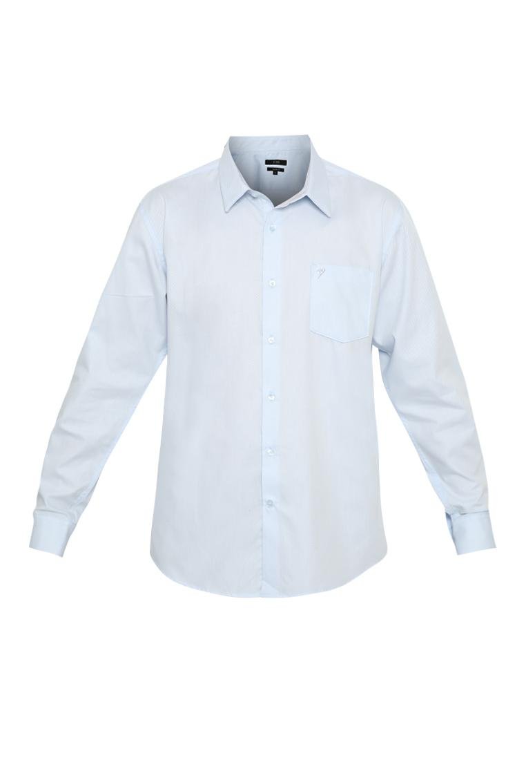 Jobb Madre Kemeja Pria Lengan Panjang Regular Fit Biru - Image 5