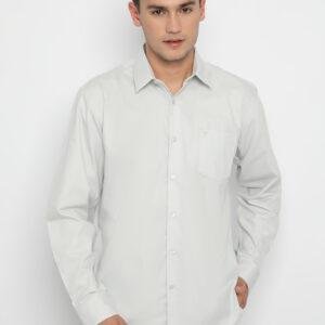 Jobb Madre Kemeja Pria Lengan Panjang Regular Fit Light Grey