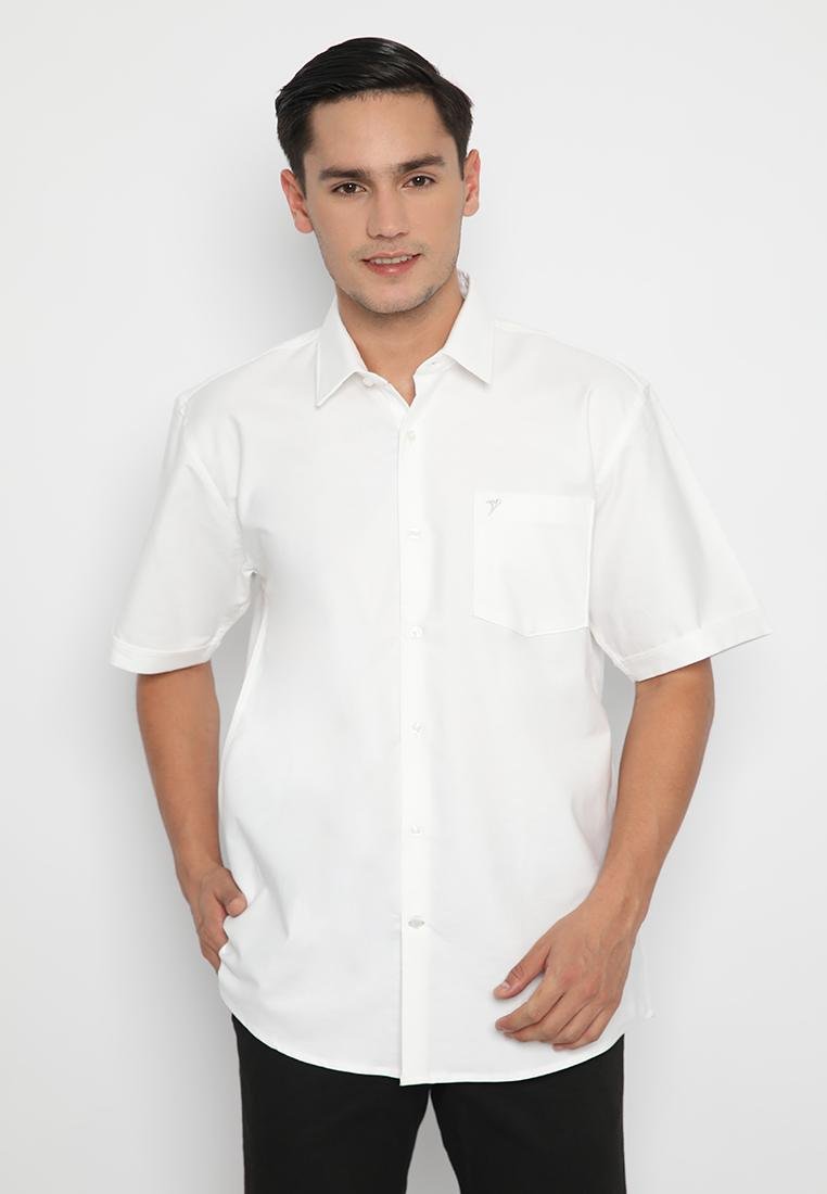 Jobb Cappadocia Kemeja Pria Lengan Pendek Regular Fit Putih
