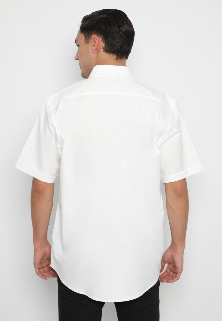 Jobb Cappadocia Kemeja Pria Lengan Pendek Regular Fit Putih - Image 3