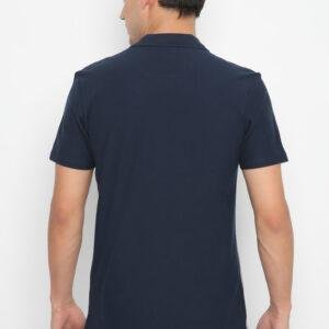 Jack Nicklaus Ritz Polo Shirt Pria Lengan Pendek Slim Fit Navy
