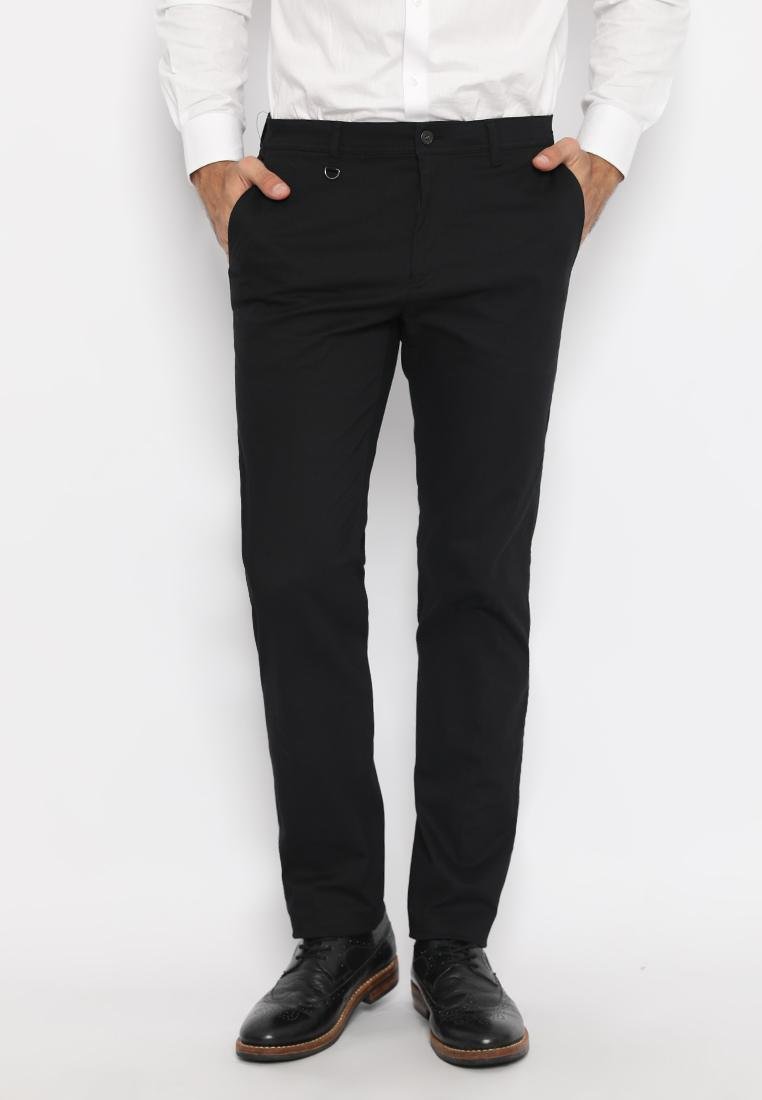 Jobb Clarion Celana Panjang Pria Modern Slim Fit Hitam