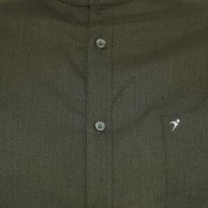 Jobb Harits Baju Koko Pria Modern Lengan Panjang Hijau