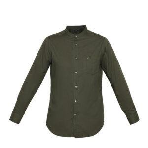 Jobb Harits Baju Koko Pria Modern Lengan Panjang Hijau