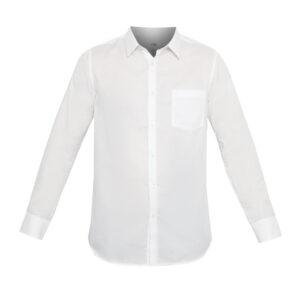 Jobb Springdale Kemeja Pria Lengan Panjang Slim Fit Putih