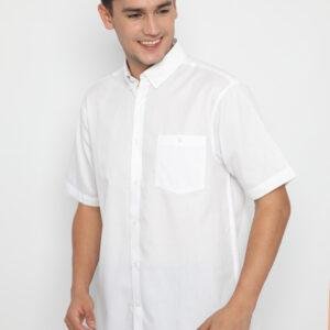 Jobb Westin Kemeja Pria Lengan Pendek Regular Fit Putih