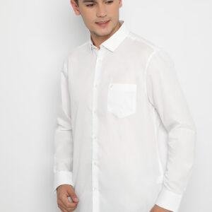 Jobb Fairmount Kemeja Pria Lengan Panjang Regular Fit Putih