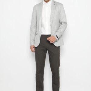 Jobb Hollister-T2 Jas Pria Slim Fit Medium Grey