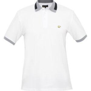 Jack Nicklaus Bash Polo Shirt Pria Regular Fit Putih