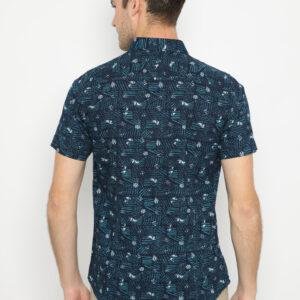Jobb Holden Kemeja Pria Lengan Pendek Slim Fit Navy