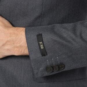 Jobb Hazel-T1 Jas Pria Slim Fit Dark Grey