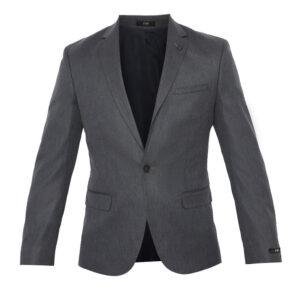 Jobb Hazel-T1 Jas Pria Slim Fit Dark Grey