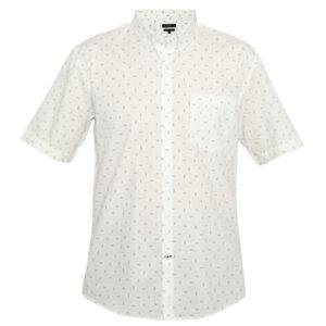 Jobb Kitsune Kemeja Pria Lengan Pendek Regular Fit Putih