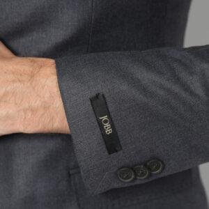 Jobb Verde-T2 Jas Pria Slim Fit Abu-abu