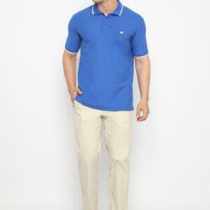 Jack Nicklaus Specter Polo Shirt Pria Regular Fit Dazzling Blue