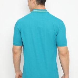 Jack Nicklaus Infinity Polo Shirt Pria Regular Fit Deep Lake