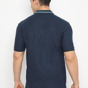 Jack Nicklaus Infinity Polo Shirt Pria Regular Fit Navy