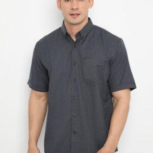 Jobb Derby Kemeja Pria Lengan Pendek Regular Fit Dark Navy