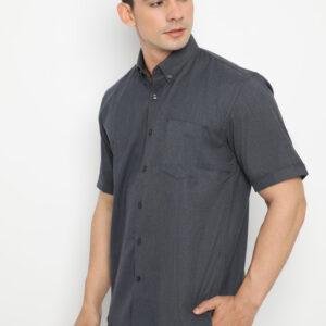 Jobb Derby Kemeja Pria Lengan Pendek Regular Fit Dark Navy