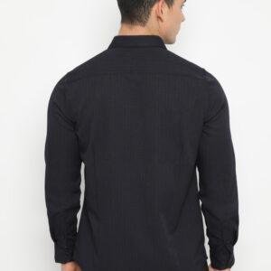 Jobb Encanto Kemeja Pria Lengan Panjang Slim Fit Navy