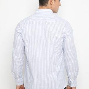 Jobb Alegra Kemeja Pria Lengan Panjang Slim Fit Light Grey