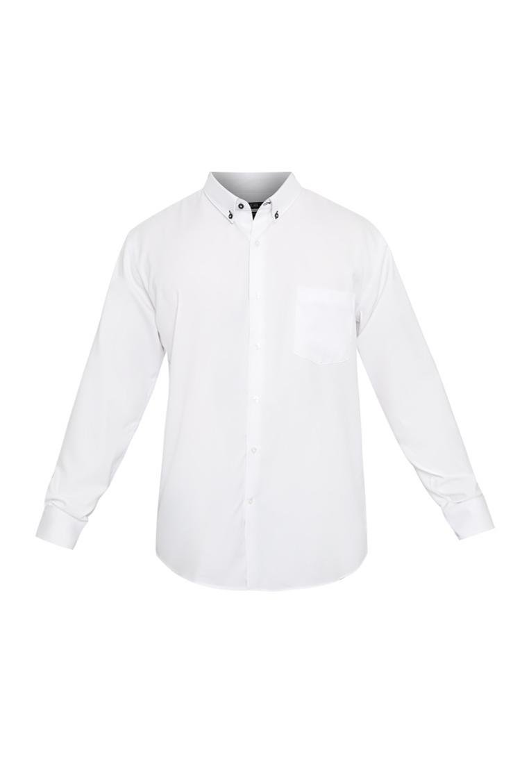 Jobb Trevor Kemeja Pria Lengan Panjang Regular Fit Putih - Image 6