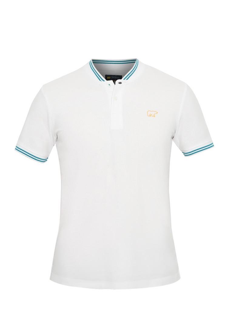 Jack Nicklaus Levante Polo Shirt Pria Slim Fit White - Image 6