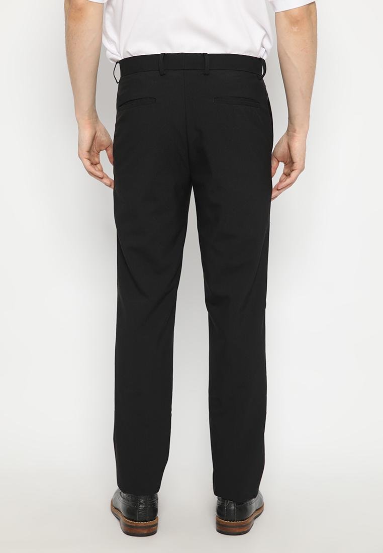 Jobb Caruso Celana Panjang Pria Modern Slim Fit Hitam - Image 3