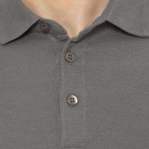 Jobb Montero Polo Shirt Pria Lengan Pendek Slim Fit Abu-abu