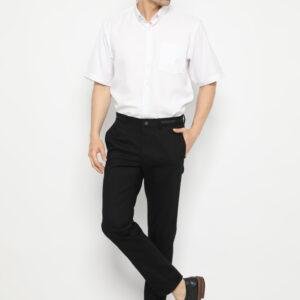 Jobb Cortes Celana Panjang Pria Modern Slim Fit Hitam
