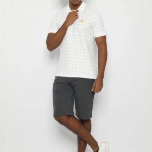 Jack Nicklaus Aero Polo Shirt Pria Slim Fit White