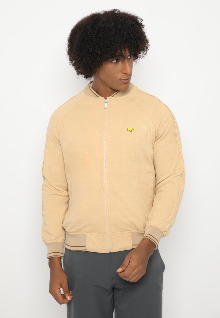 Jack Nicklaus Audi Jacket Pria Regular fit Khaki