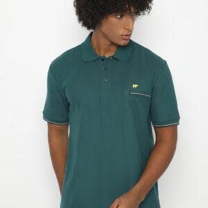 Jack Nicklaus Supra Polo Shirt Pria Regular Fit Hijau