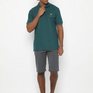 Jack Nicklaus Supra Polo Shirt Pria Regular Fit Hijau