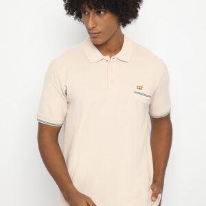 Jack Nicklaus Supra Polo Shirt Pria Regular Fit Beige