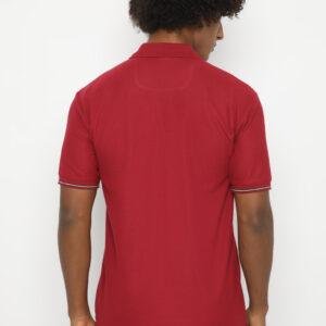 Jack Nicklaus Supra Polo Shirt Pria Regular Fit Burgundy