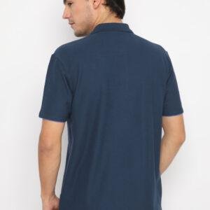 Jack Nicklaus Invictus Polo Shirt Pria Regular Fit Navy