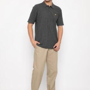 Jack Nicklaus Invictus Polo Shirt Pria Regular Fit Smoke