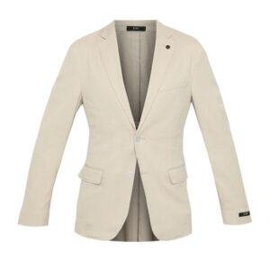 Jobb Cavali-T2 Jas Pria Slim Fit Light Khaki