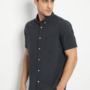 Jobb Minnesota Kemeja Pria Lengan Pendek Slim Fit Dark Grey