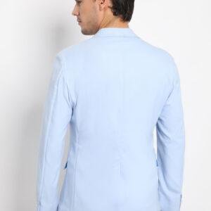 Jobb Cavali-T2 Jas Pria Slim Fit Light Blue