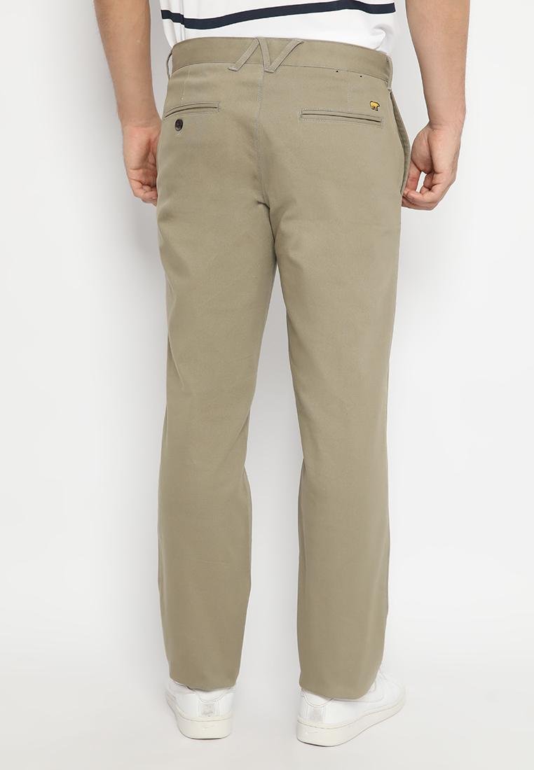 Jack Nicklaus Genesis Celana Panjang Pria Regular Fit Khaki - Image 3