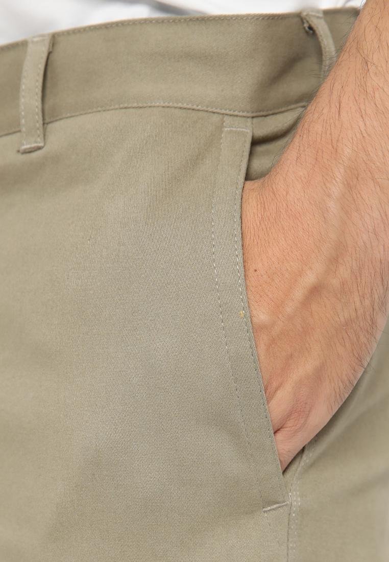 Jack Nicklaus Genesis Celana Panjang Pria Regular Fit Khaki - Image 5