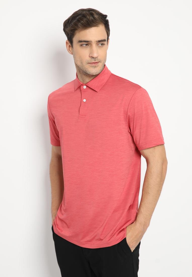 Jack Nicklaus Cagliari Premium Tonal 2 Color Solid Polo Grenadine